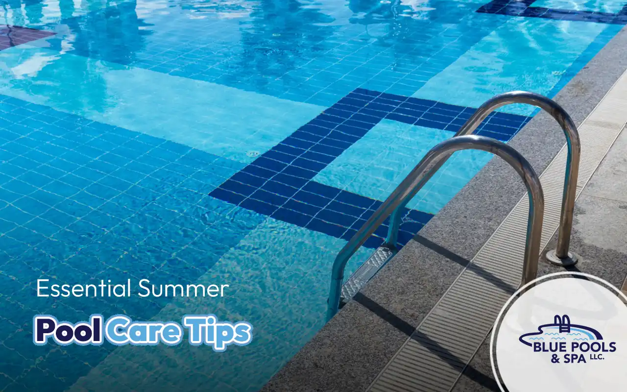 Step-by-step guide to summer pool care routine.